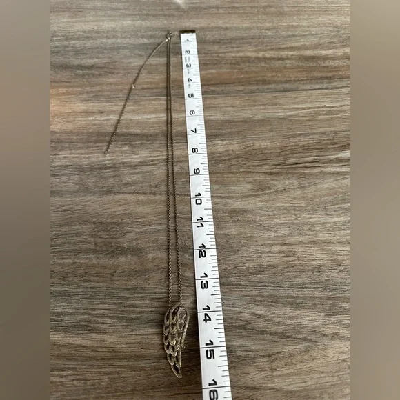 Pandora Elegant Silver Chain Necklace with Angel Wing .925 + 2 more items - Picture 9 of 12